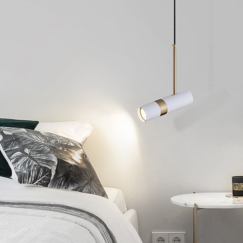 Metal Cylinder Wall Light Sconces Modern 1 Light Wall Mounted Lamp