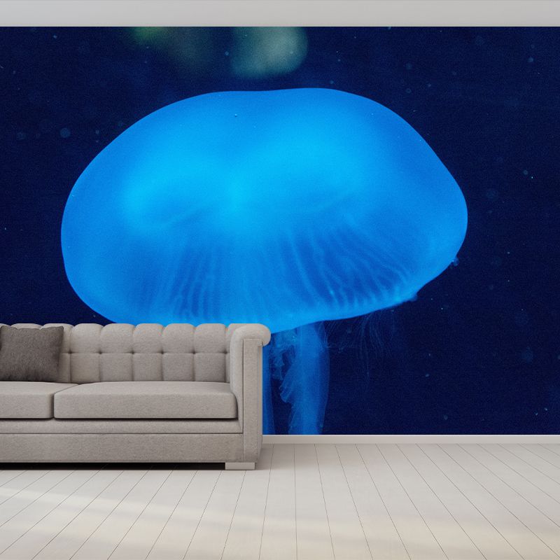 Tropical Seabed View Wall Covering for Sleeping Room, Moisture Resistant