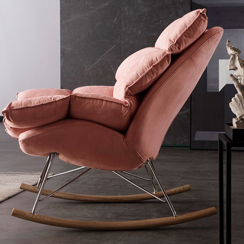 Modern Style Indoor Rocking Chair Lazy Sofa Rocking Chair for Living Room