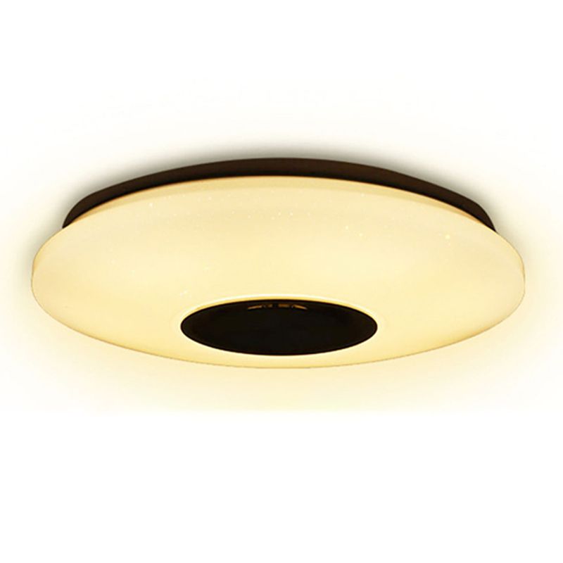 Modern Style Flush Mount Fixture LED Ceiling Light Smart Bluetooth Music Ceiling Lamp
