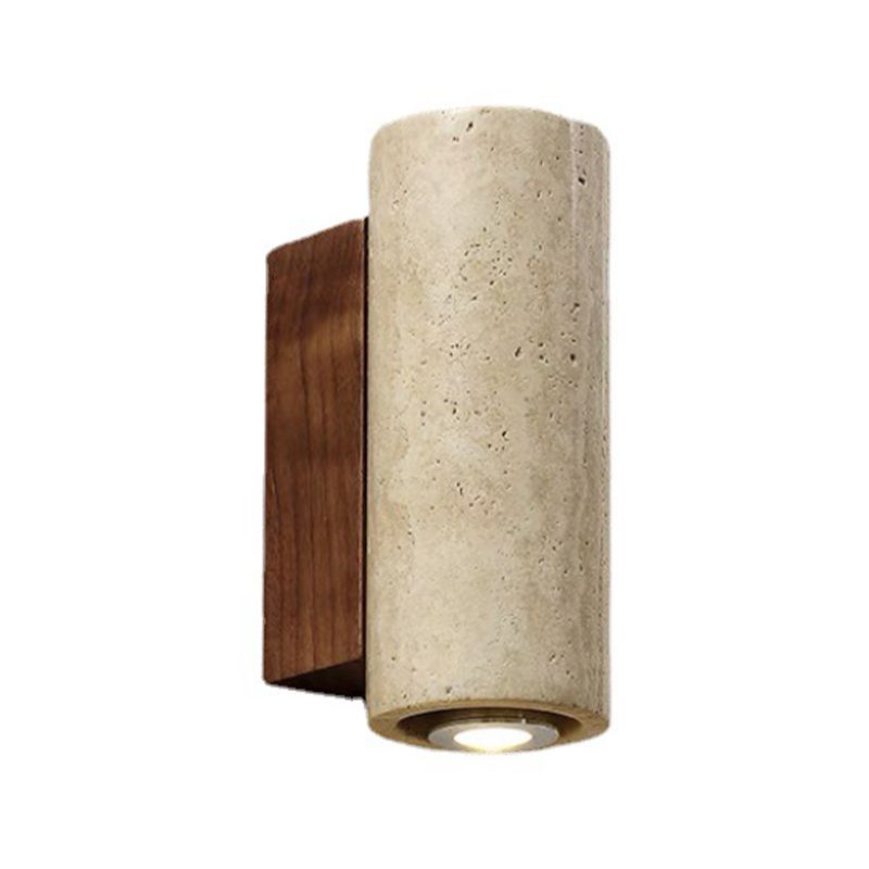 Contemporary Single Brown Wall Mounted Sconce Unique Wall Light