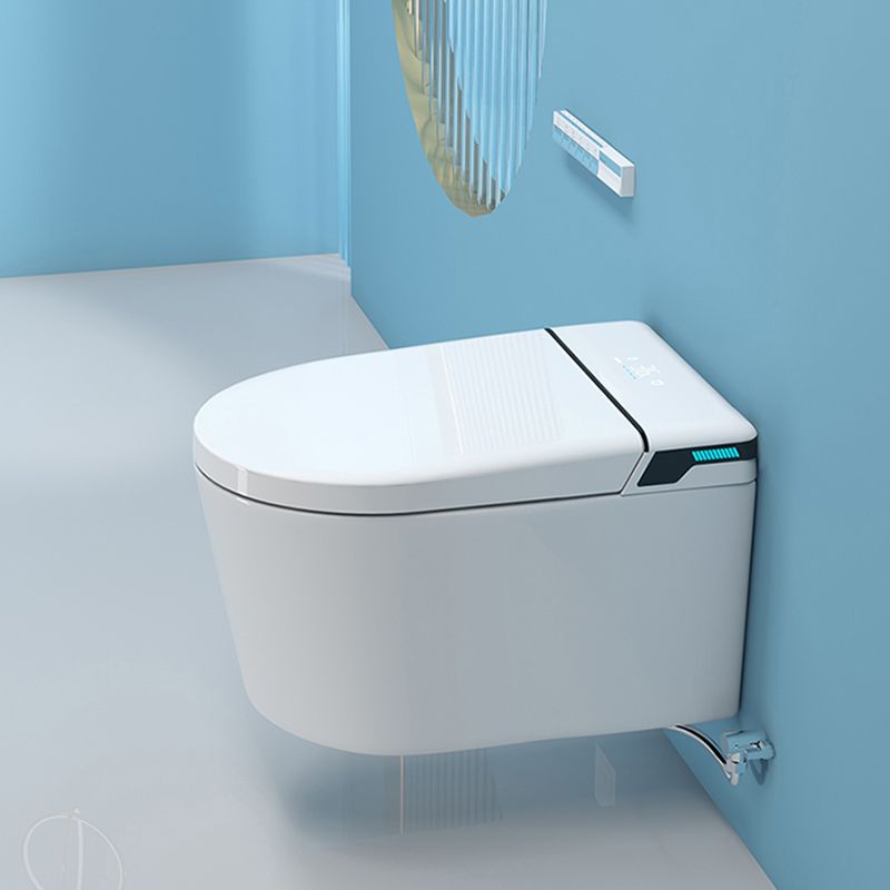 Deodorizing Bidet Warm Air Dryer in White without Water Pressure Control