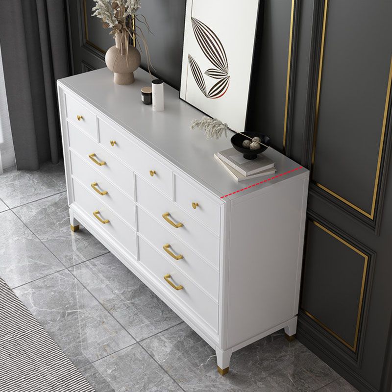 17.55-inch W Classic Glam Storage Chest Solid Wood Dresser with 5/7/9 Drawers