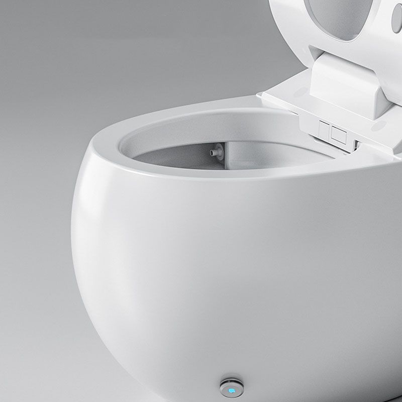 Modern Siphon Jet Flush Toilet Colonial White Heated Seat Urine Toilet with Toilet Seat