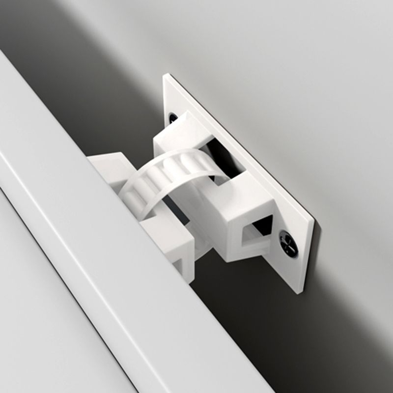 6 - Door Wooden Accent Chest, Contemporary Rectangle Cabinet