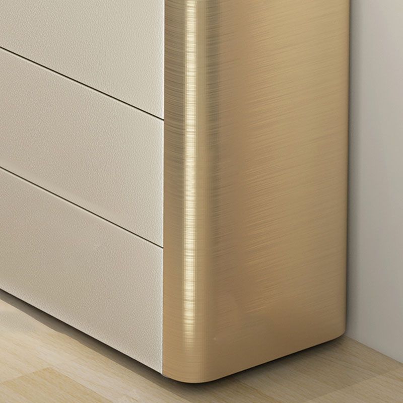 13.65-inch W Classic Glam Storage Chest Stone Storage Chest Dresser