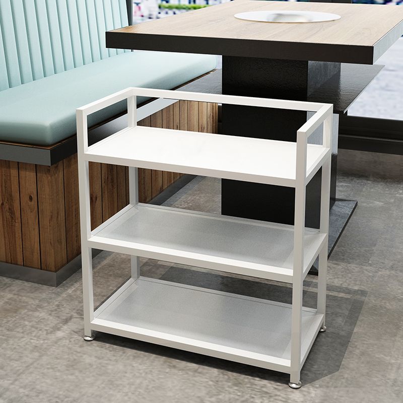 25.59"H Modern Portable Prep Table Metal Prep Table for Home Use