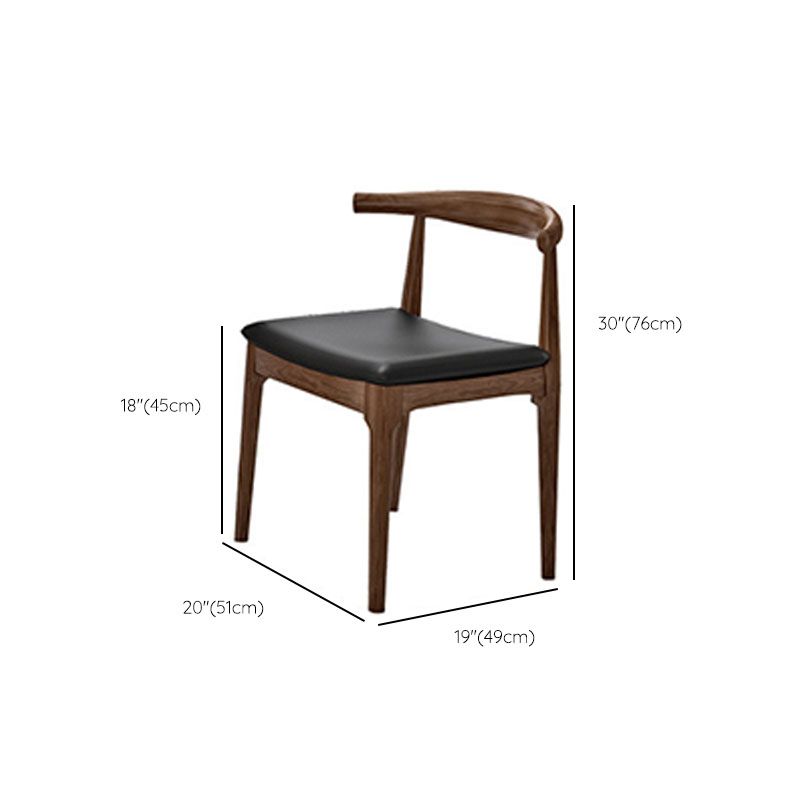 Industrial Brown Dining Table Set 1/5 Pieces Solid Wood Dinette Set for Home