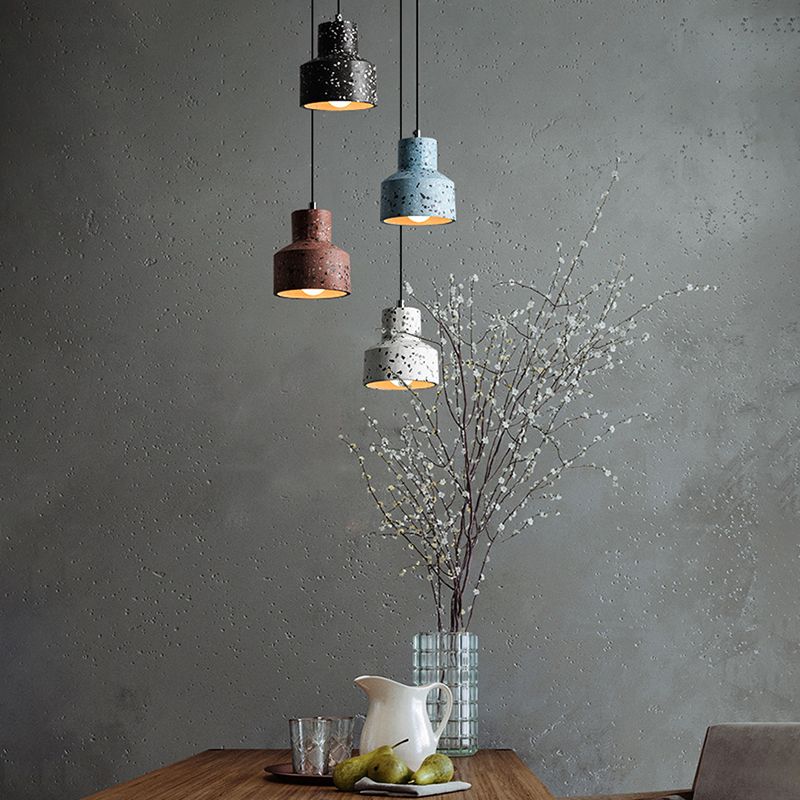 Cement a sospensione a sospensione Luci sospese contemporanea sospensione per salotto