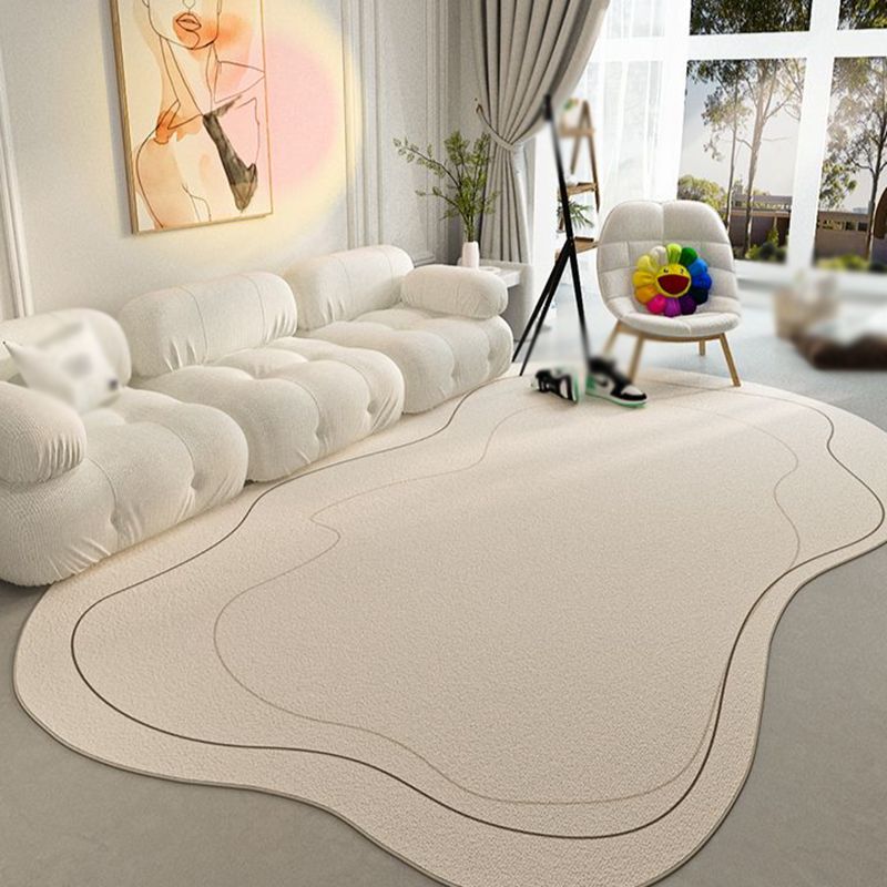 Tapis de tapis moderne de tapis moderne en polyester moderne