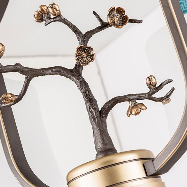 Modern Style Cylindrical Shape Island Lights White Glass 3 Light Island Lighting in Bronze