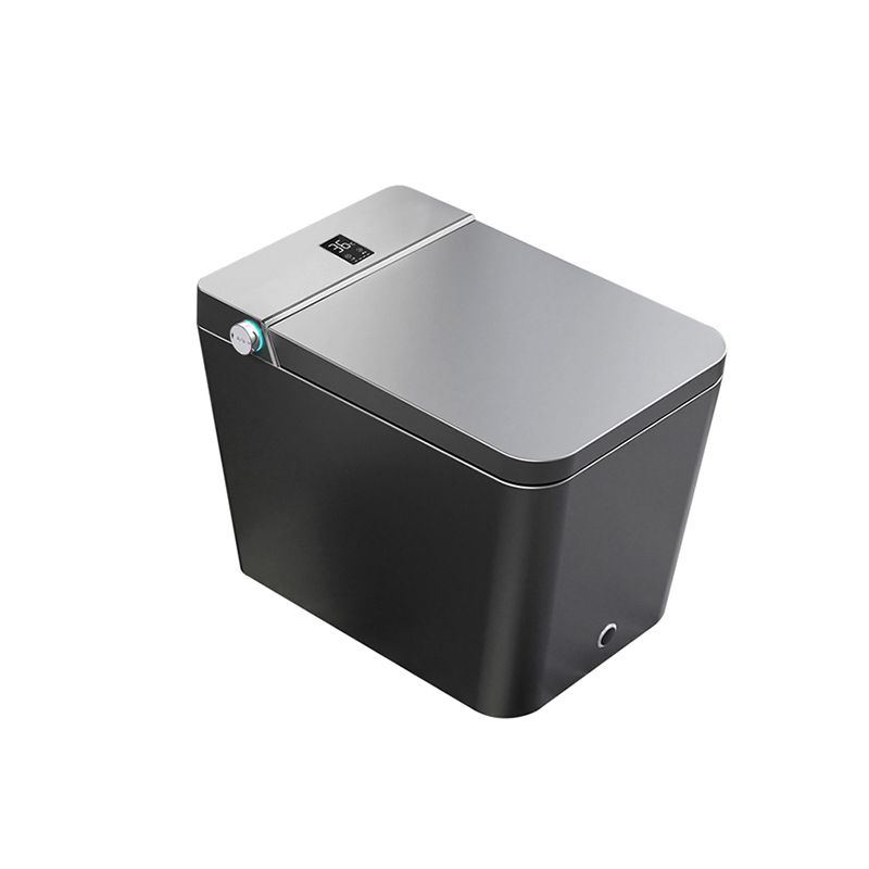 Modern Floor Mount Flush Toilet Siphon Jet Urine Toilet with Heated Seat for Bathroom