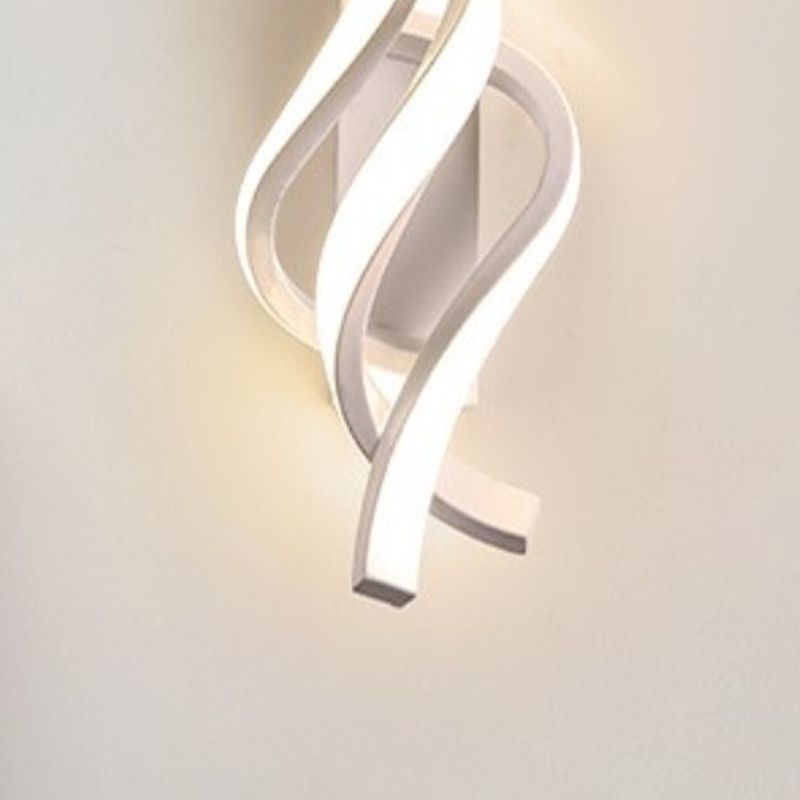 Nordischer Metall Wandleuchte lineare LED -Wandleuchte für Wohnzimmer