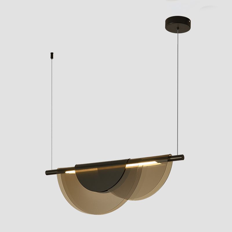 Modern Hanging Light Metal Island Light Fixture for Dining Room