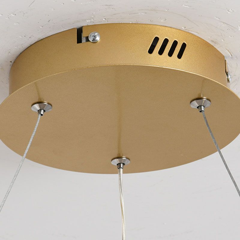 Luce di lusso moderno moderno moderno semplice a led lampadario a led lampadario per sala da pranzo