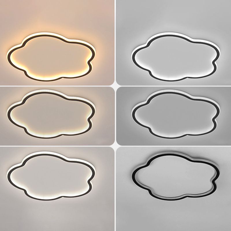Bloem Slaapkamer Plafondlamp Metaal LED Modern Dicht bij het plafond Verlichtingsarmatuur