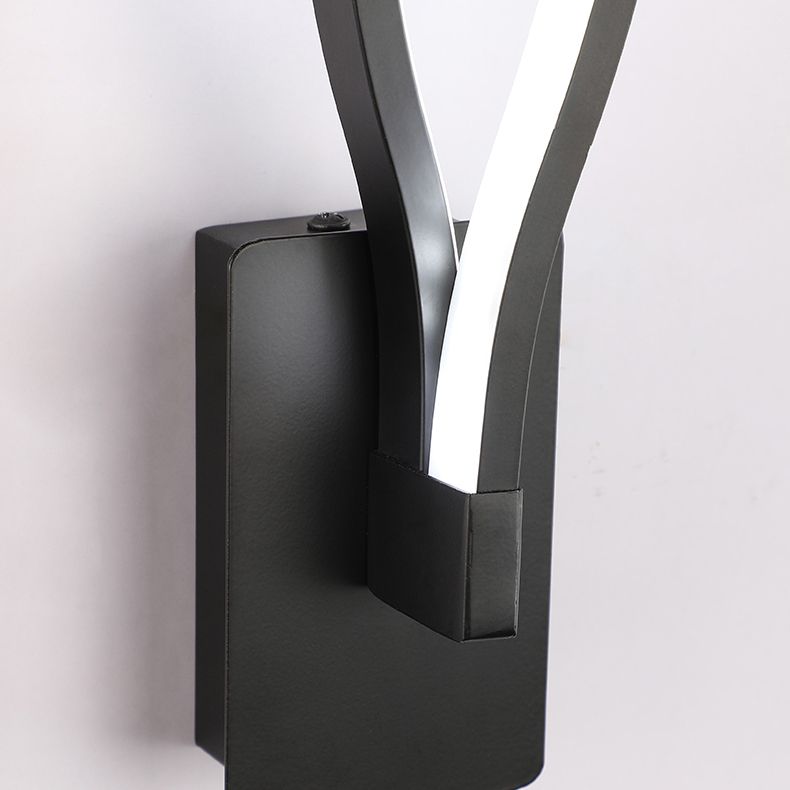 Luz de pared de la sala de estar Minimalismo moderno LED 2 Ligera de montaje de pared