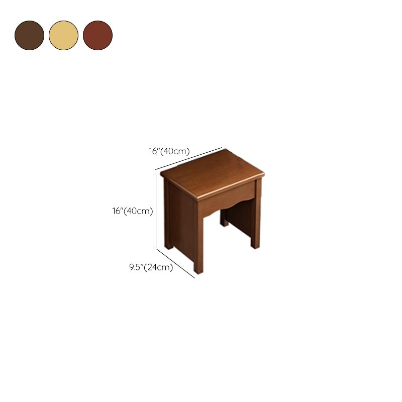 Traditional Make-up Vanity Home Rectangle Dressing Table with Mirror