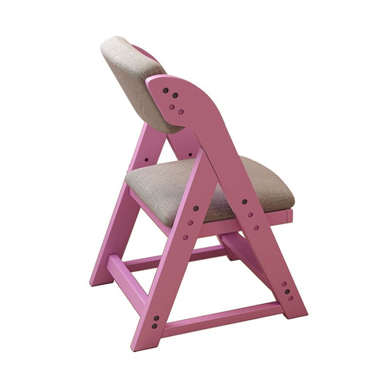 Contemporary Style Chair Dining Armless Side Chairs with Wooden Legs