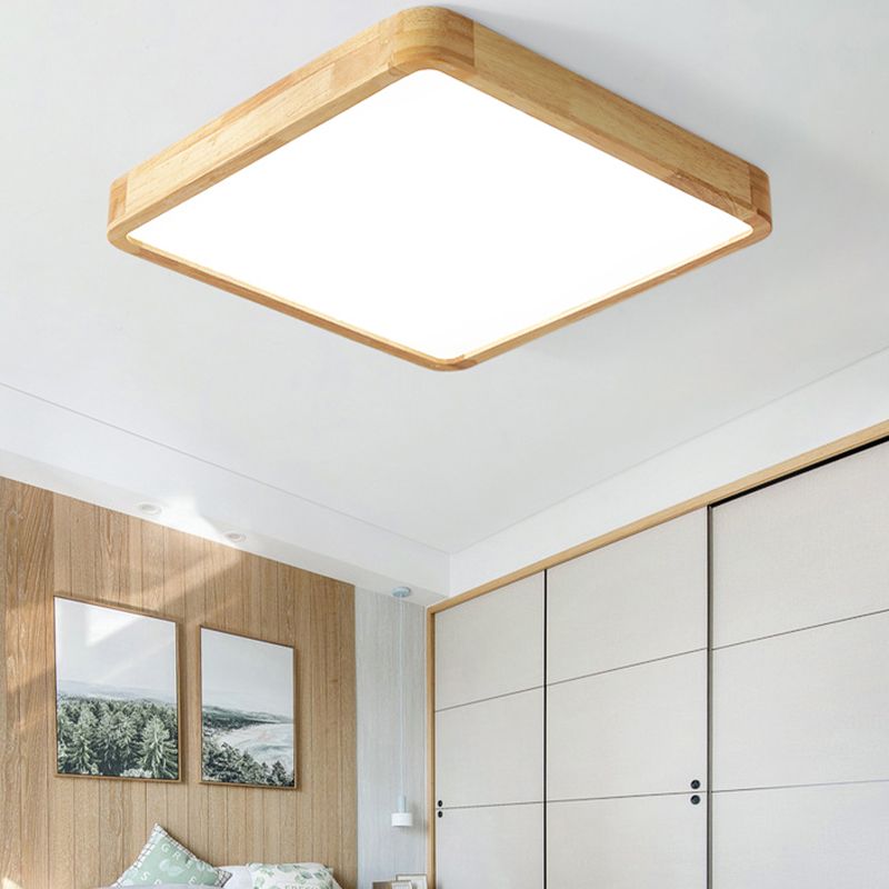 Modern Flush-mount Lighting 1-Light Restaurant Flush Mount Lighting Fixtures with Acrylic Shade