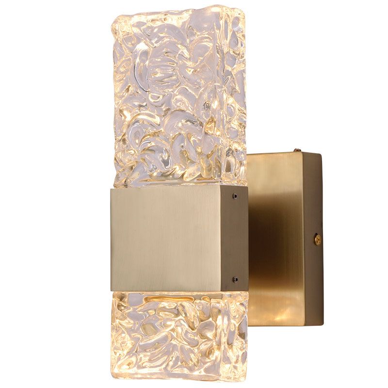 Semplicità lampada a parete a forma di mattone a forma di mattone