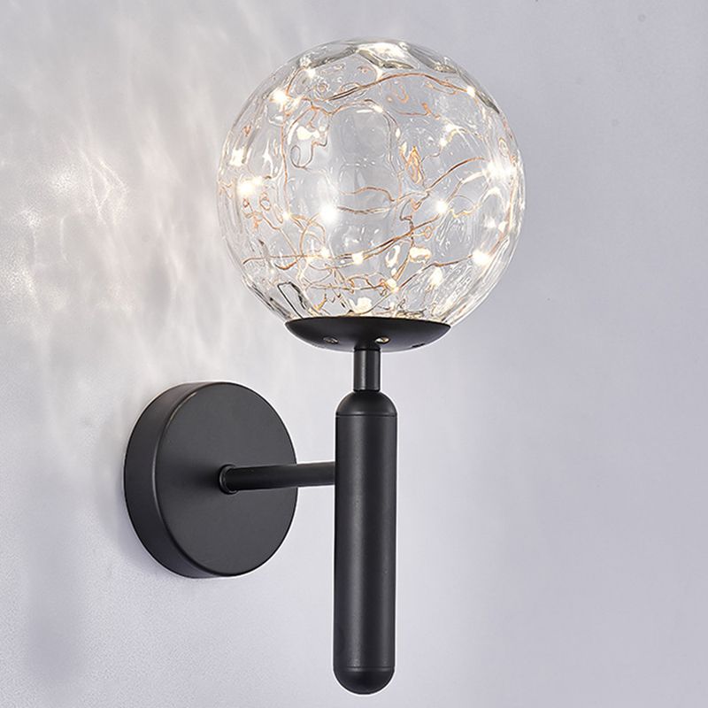 Modern Creative Decorative Wall Lamp with Single LED Light Wall Light for Living Room