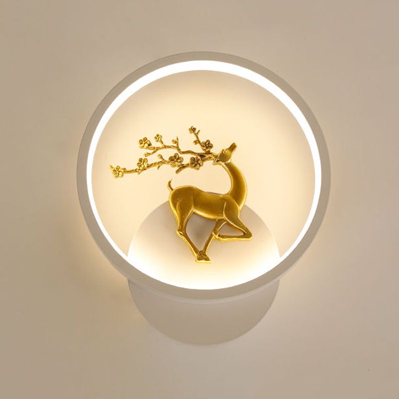 Nordic moderne Mall Mount LED LED simple Mur Wall Sconce lampe pour le salon