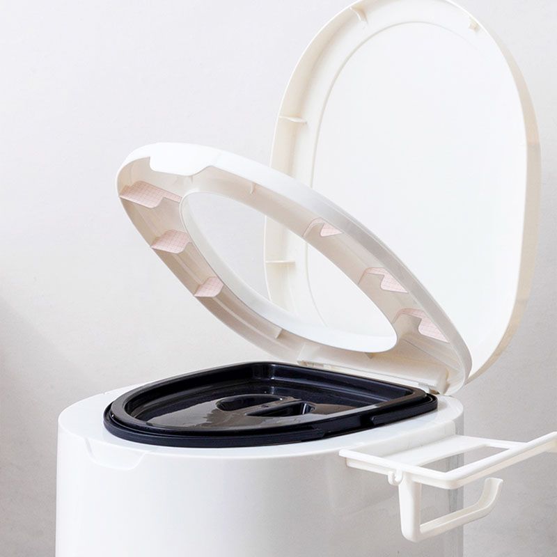 Floor Mounted Plastic Flush Toilet One-Piece Toilet Modern Toilet Bowl
