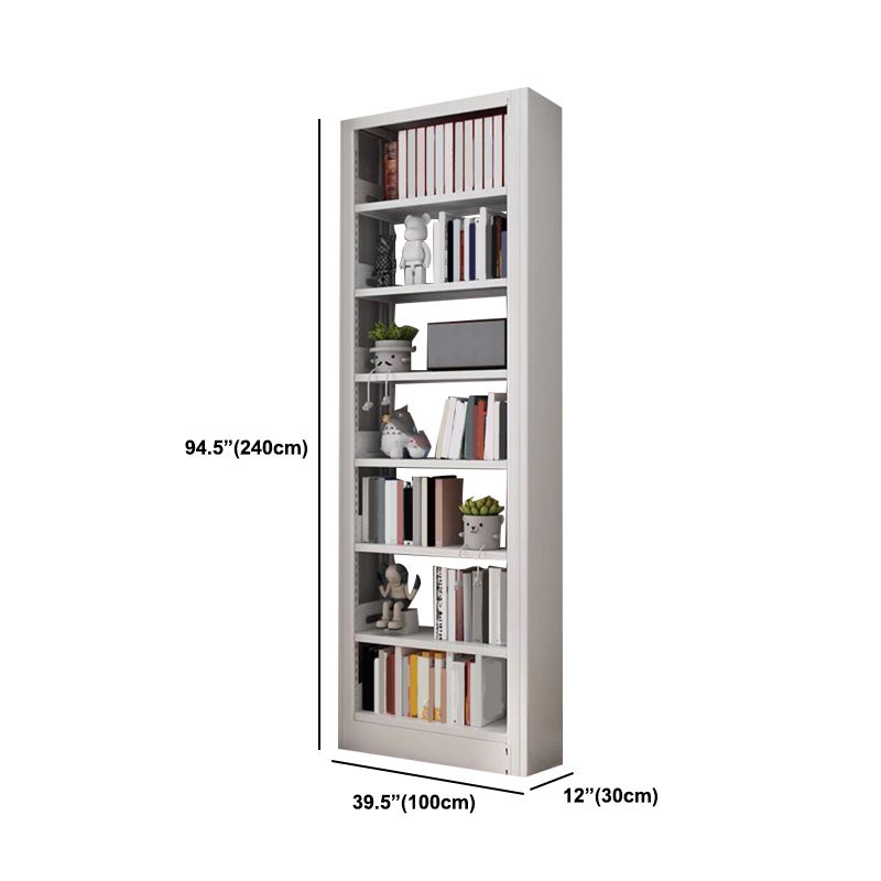Rectangle Open Bookcase Modern Etagere Bookshelf with Shelves