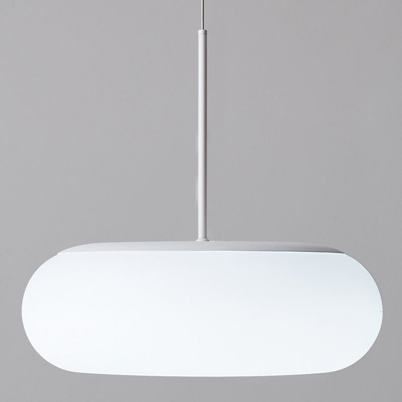 Minimalisme de la lampe susmimmand blanc LED PRENDANT PLAFICAUX acrylique pour salle à manger