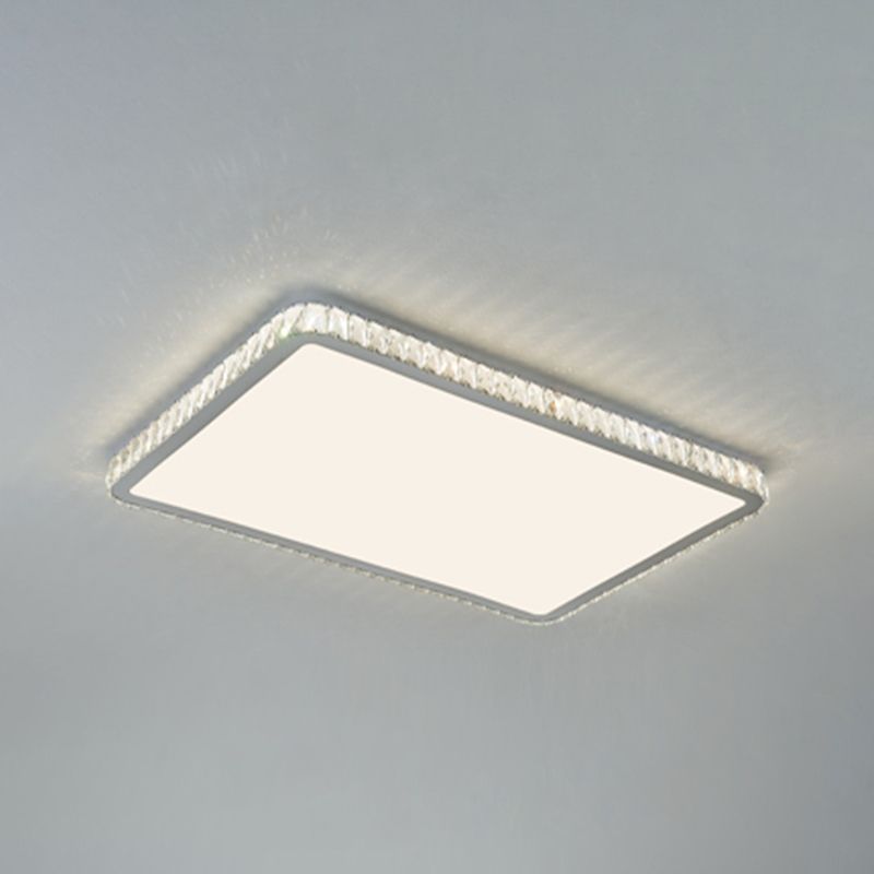 Plafonnier LED encastré en cristal, éclairage de plafond, salon, salle à manger, chambre à coucher