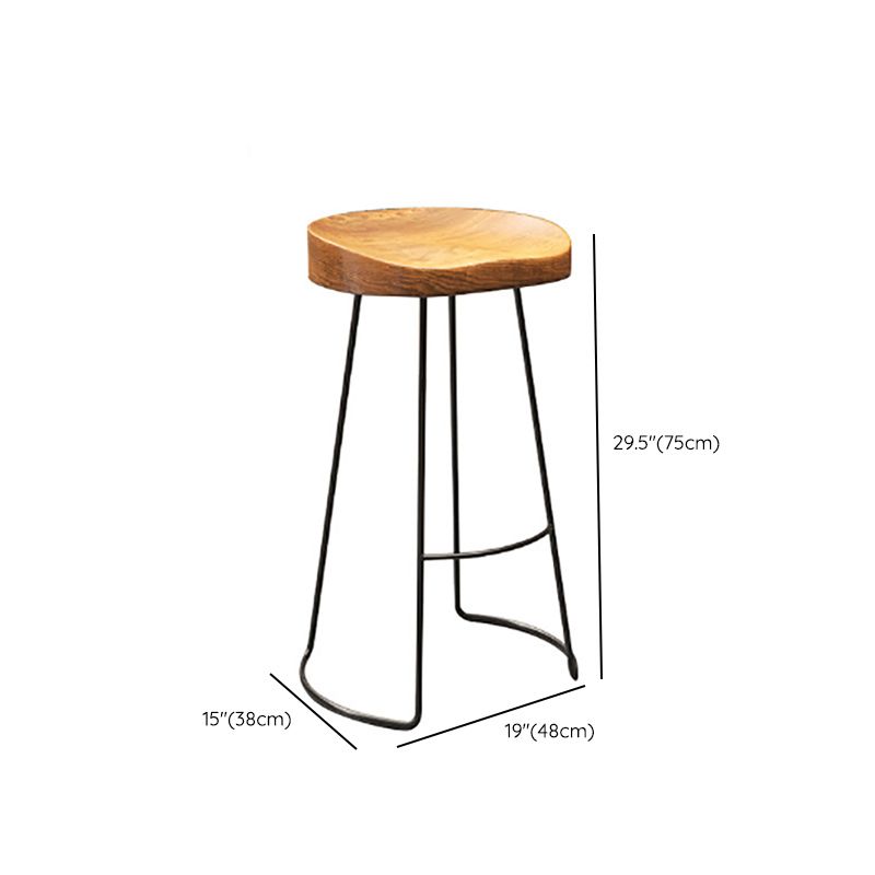 Industrial Bar Table Set 1/7 Pieces Solid Wood Bistro Set for Indoor