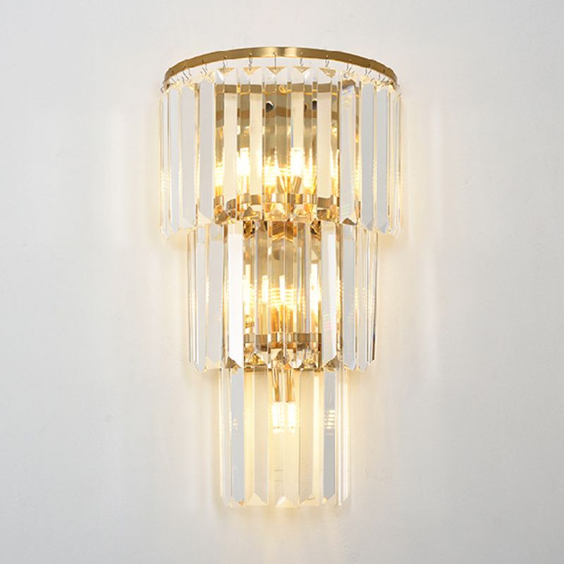 Crimorary Crystal Mur Galce Gold Semiccle Murd Mur Murd Murned pour chambre à coucher