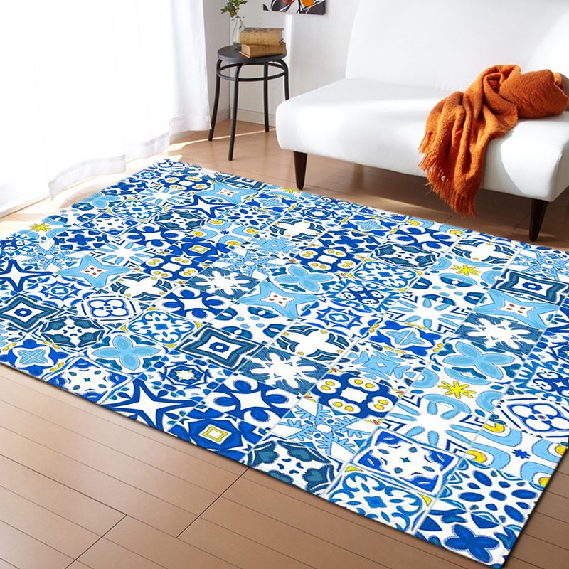 Tapis en brique de couleur marocaine Tapis d'intérieur synthétique Multi couleurs Tapis sans glissement de la zone amicale pour animaux de compagnie pour décoration