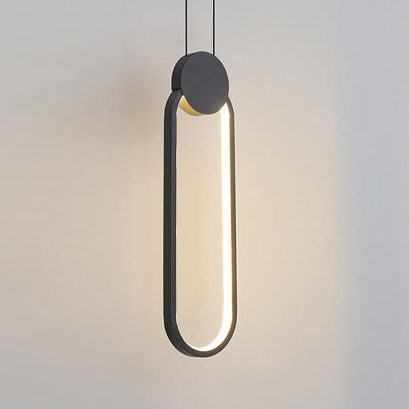 Geometric Ceiling Pendant Light Metal Modern LED Pendant Lighting