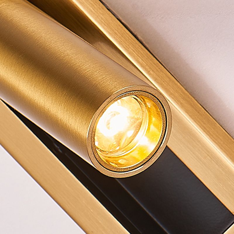 Luz de montaje en la pared Luz de pared LED de pared LED de dormitorio de metal moderno