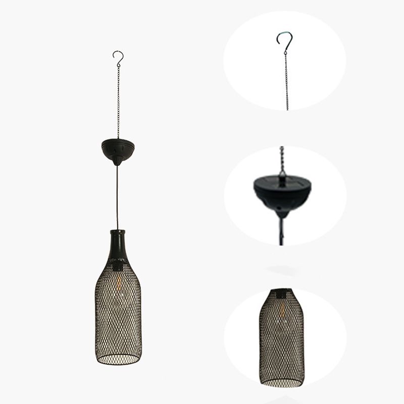 INDUSTRIAL Black Light Light Solar Bottle Outdoor Magh Appedisci Luce