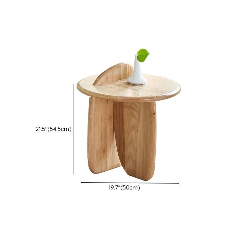 Contemporary Solid Wood Coffee Table Light Wood Coffee Cocktail Table