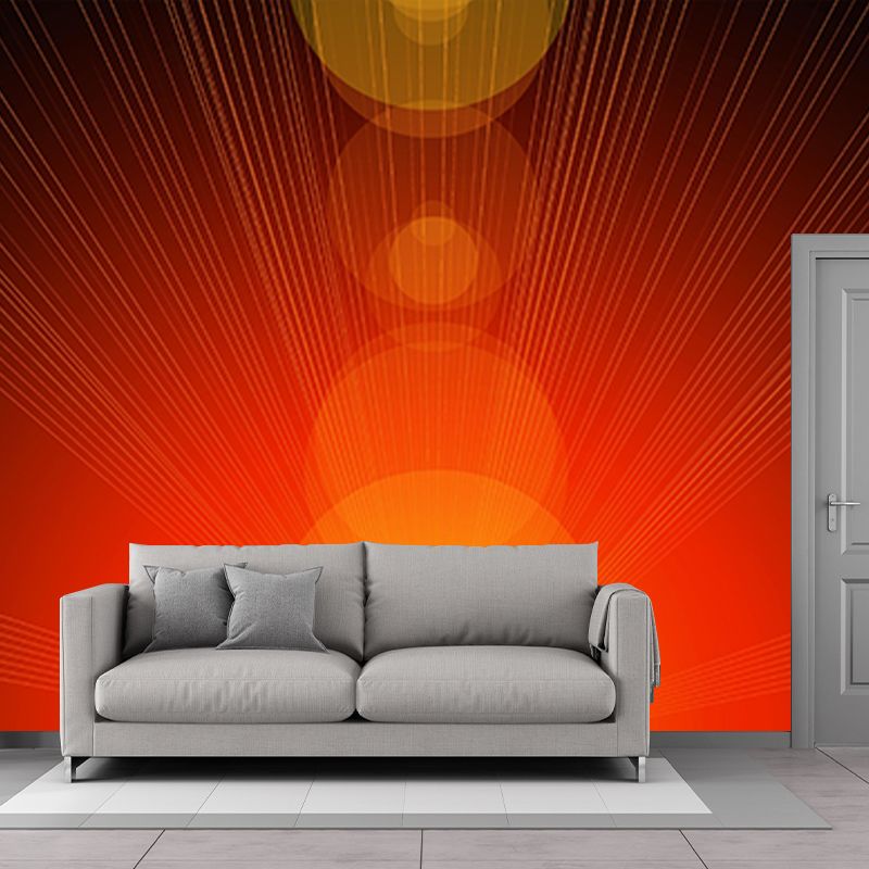 Full Size Bokeh Wall Mural Contemporary Decorative Environment Friendly for Bedroom