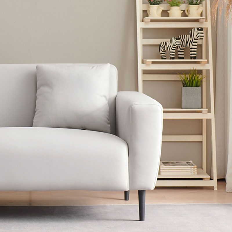 Modernism Square Arm Sofa 3-Seater 29.13" D x 27.56" H Loveseat