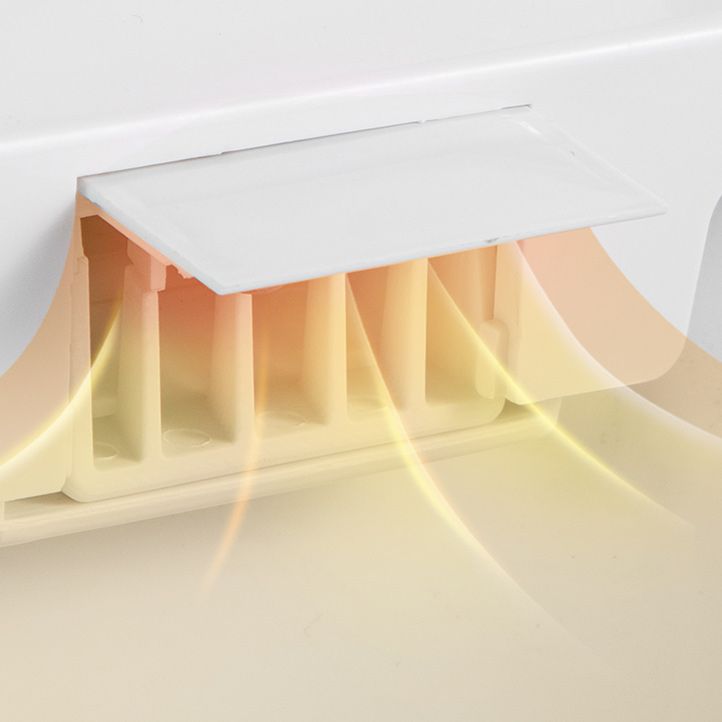 Elongated Wall Hung Toilet Ceramic Smart Toilet with Unlimited Warm Water