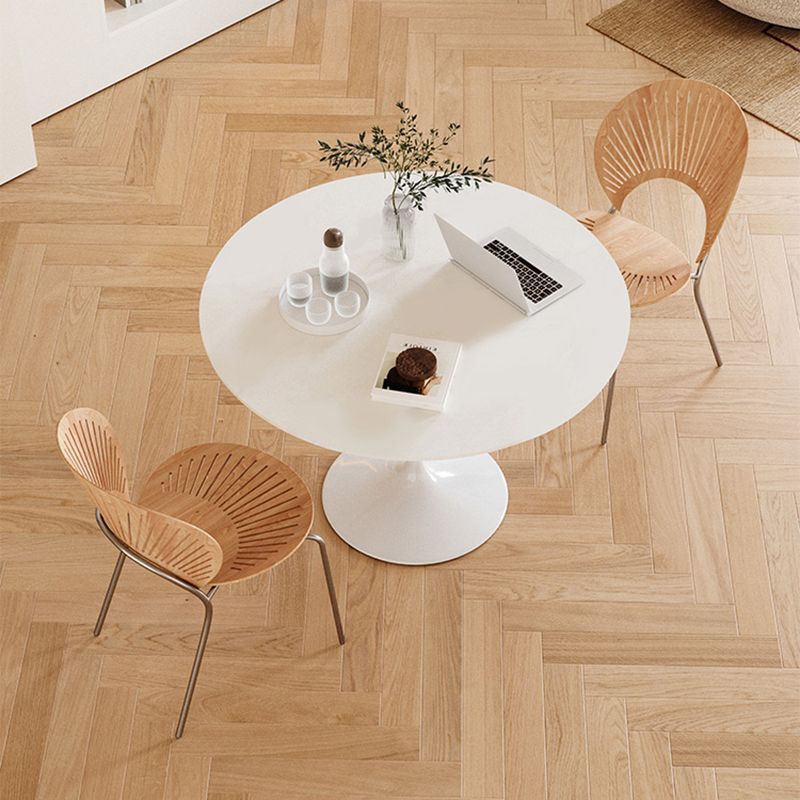 Round Dining Set for Kitchen 1/2/3/4/5 Pcs Stone Top Dinette Set