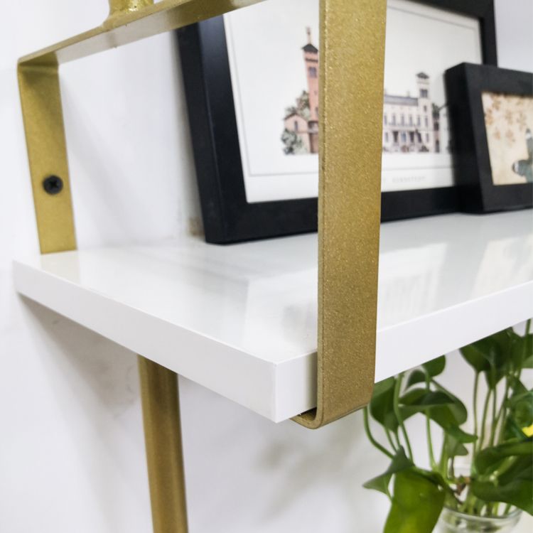 Modern Wooden Wall Mounted Bookshelf Floating Storage Bookcase