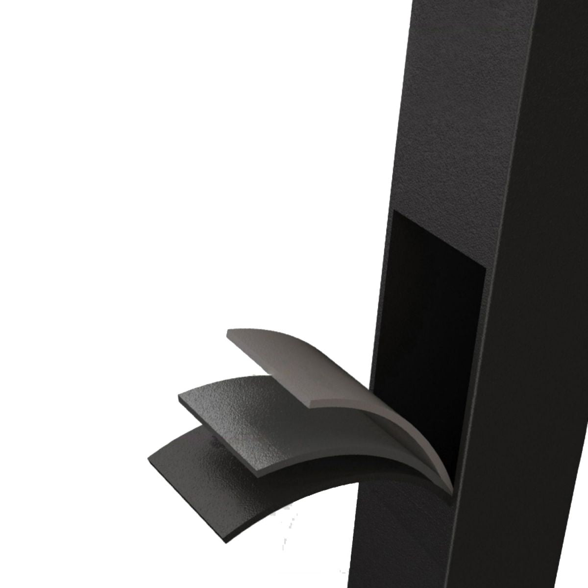 Industrial Metal Dining Armchair with Arm Patio Dining Chair