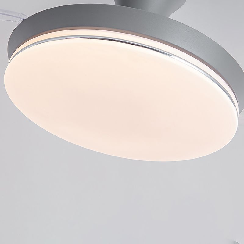 Invisibles Blades ventilateur de la fréquence de lumière Conversion de la chambre pour enfants LED LED LETHER