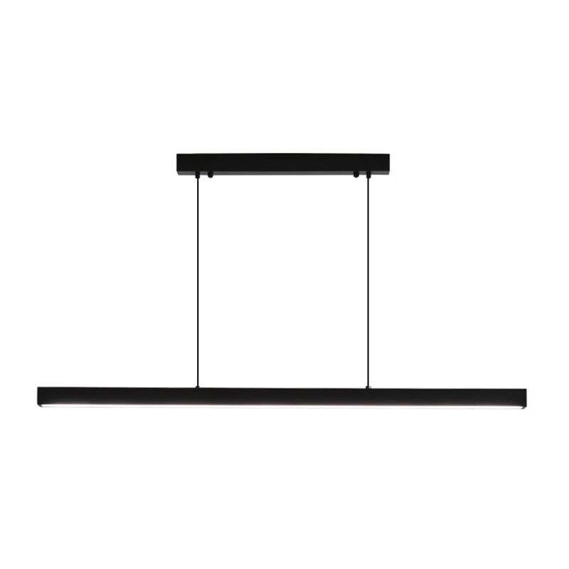 Lampada dell'isola a ciondolo lineare Lampada a pendente moderno a pendente moderno