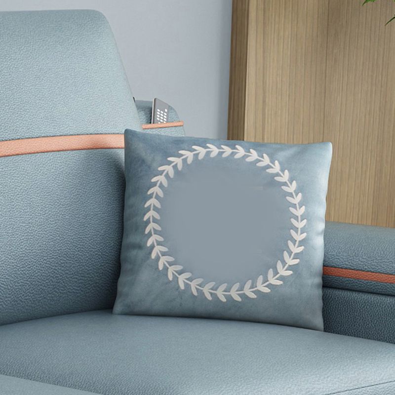 4-seat Cushion Back Sofa 109"L x 65"W x 35.5"H Recessed Arm Sectional with Storage