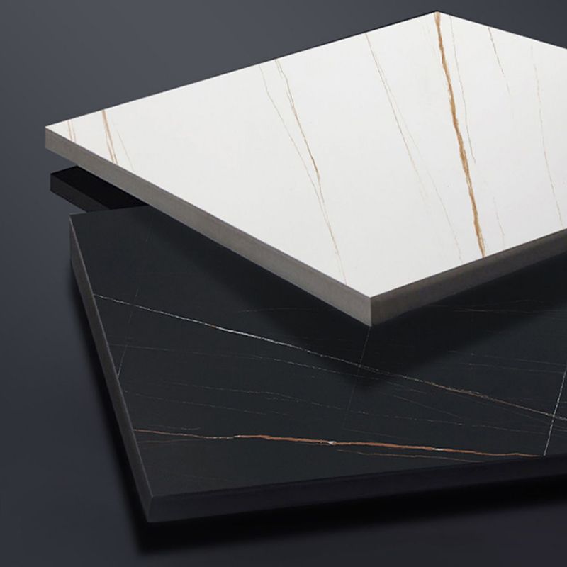 Modern Style Bar Table Set 1/2/5 Pcs Rectangular Stone Pub Set for Indoor