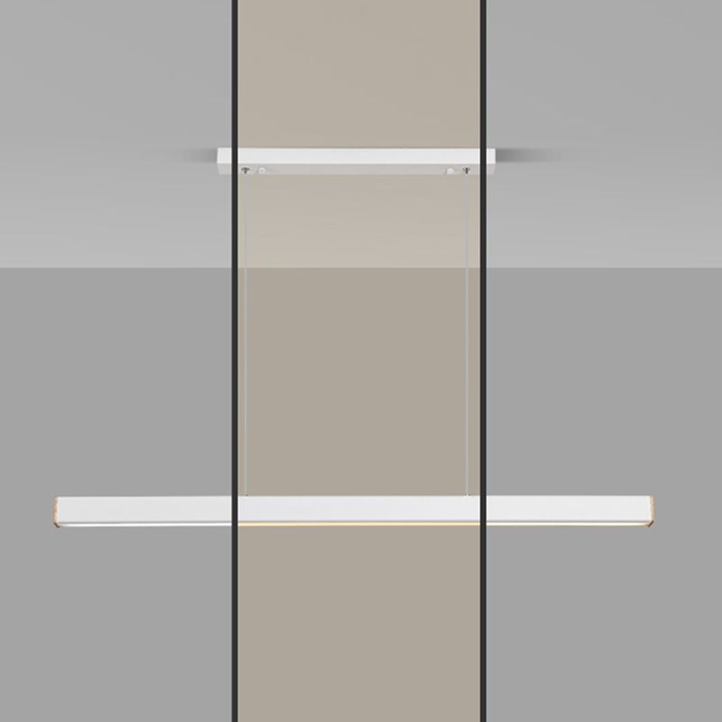 LED Island Lamp Noordige moderne stijl aluminium eetkamer hanglampje