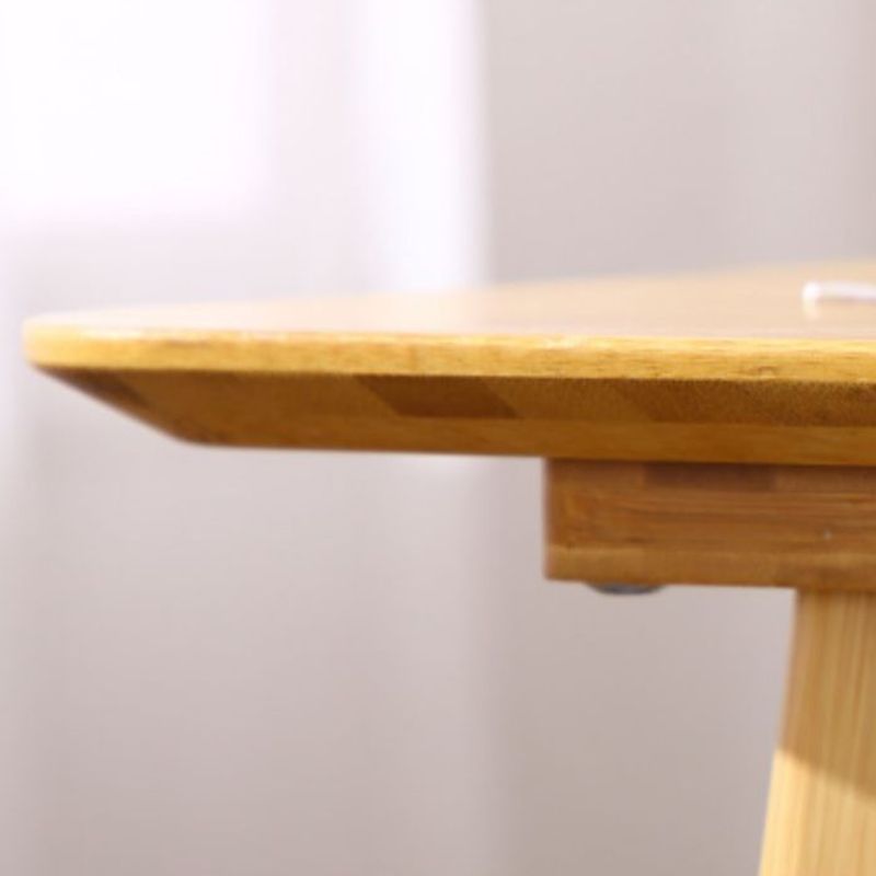 4 Legs 1 Coffee Table Contemporary Wood Coffee Table with Shelf